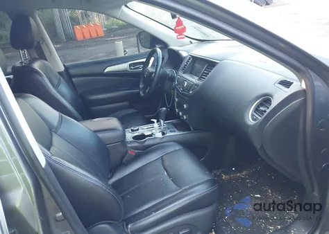 2019 Nissan Pathfinder Sl из США, поврежденный, VIN 5N1DR2MM1KC643745